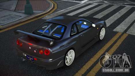 Nissan Skyline R34 Ruyuzo para GTA 4