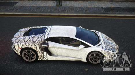 Lamborghini Aventador Ashter S5 para GTA 4