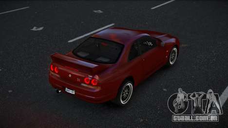 Nissan Skyline R33 Fibegej para GTA 4
