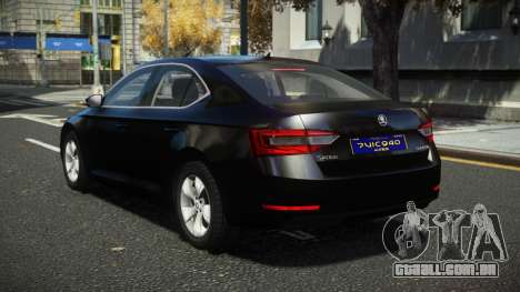 Skoda Superb Cuwda para GTA 4