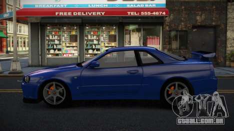Nissan Skyline R34 Xuwapoge para GTA 4