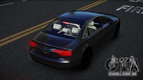 Audi A8L Taqxa para GTA 4