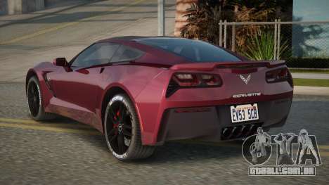 Chevrolet Corvette Z51 C7 14th para GTA San Andreas