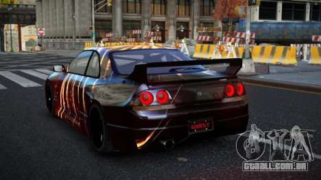 Nissan Skyline R33 Alsonry S12 para GTA 4