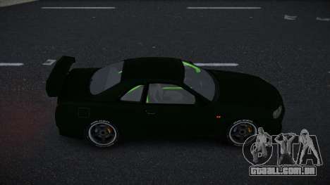 Nissan Skyline R34 Devyem para GTA 4