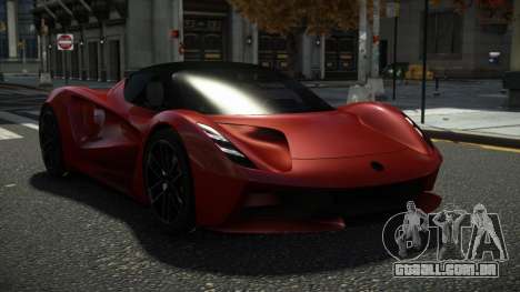 Lotus Evija Bafipefo para GTA 4
