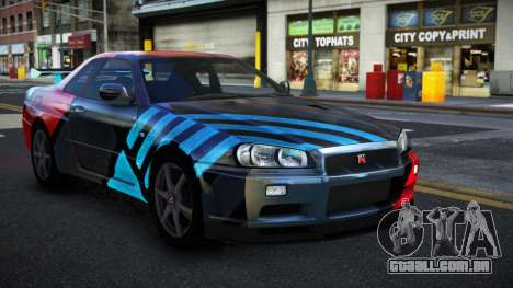 Nissan Skyline R34 Conia S9 para GTA 4