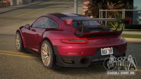 Porsche 911 GT2 RS 18th para GTA San Andreas