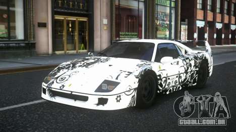 Ferrari F40 Stinay S6 para GTA 4