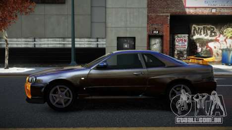 Nissan Skyline R34 Conia S7 para GTA 4