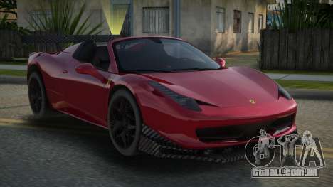 Ferrari 458 Jugany para GTA San Andreas