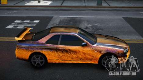 Nissan Skyline R34 Conia S7 para GTA 4