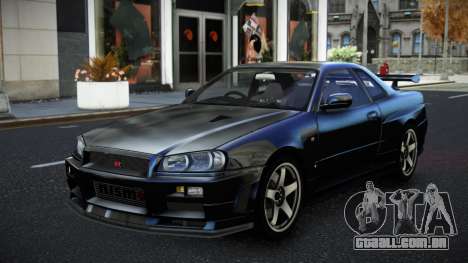Nissan Skyline R34 Qiuto para GTA 4