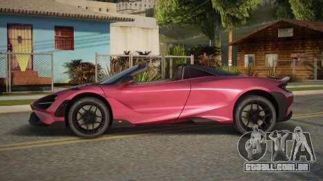 McLaren 765LT Spider para GTA San Andreas