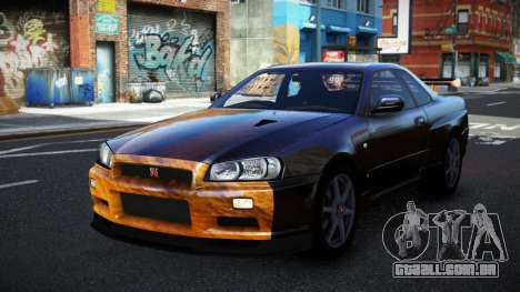 Nissan Skyline R34 Conia S7 para GTA 4