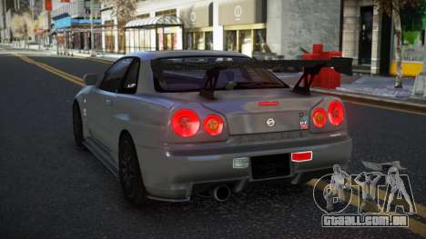 Nissan Skyline R34 Azox para GTA 4