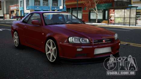 Nissan Skyline R34 Fale para GTA 4