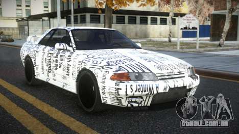 Nissan Skyline R32 Yalien S8 para GTA 4