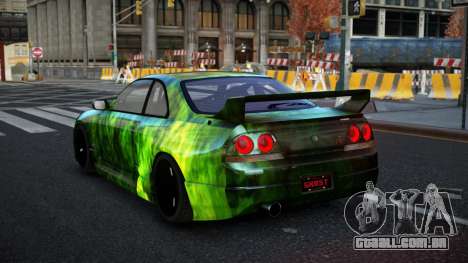 Nissan Skyline R33 Alsonry S14 para GTA 4