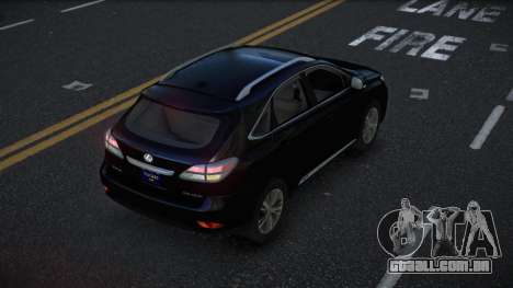 Lexus RX450H Giskax para GTA 4