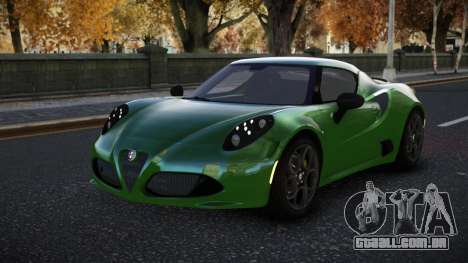 Alfa Romeo 4C Ronzi para GTA 4
