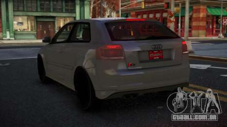Audi S3 Vedvupuhe para GTA 4
