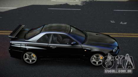 Nissan Skyline R34 Qiuto para GTA 4