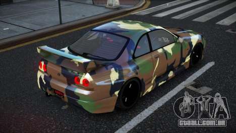 Nissan Skyline R33 Alsonry S13 para GTA 4
