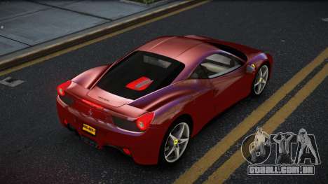 Ferrari 458 Gably para GTA 4