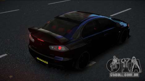 Mitsubishi Lancer Evolution X Tuwcig para GTA 4