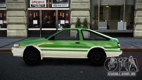 Toyota AE86 Vuwyeli para GTA 4