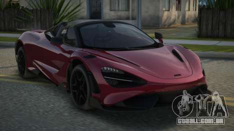 McLaren 765LT Spider para GTA San Andreas