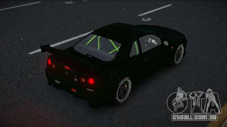 Nissan Skyline R34 Devyem para GTA 4