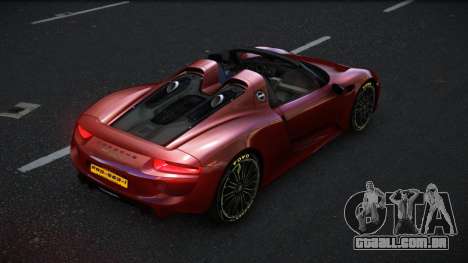 Porsche 918 Cormujejo para GTA 4