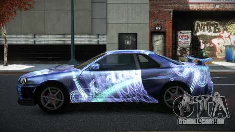 Nissan Skyline R34 Conia S3 para GTA 4