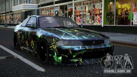 Nissan Skyline R33 Alsonry S11 para GTA 4