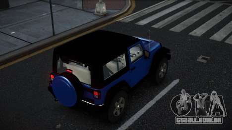 Jeep Wrangler Lacku para GTA 4