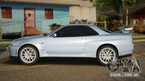1999 Nissan Skyline R34 GTR para GTA San Andreas