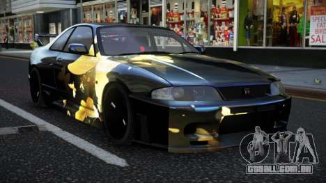 Nissan Skyline R33 Alsonry S10 para GTA 4
