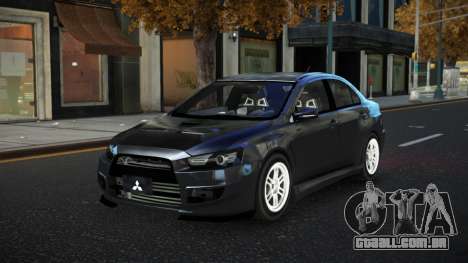 Mitsubishi Lancer Evolution X Qohuqabu para GTA 4
