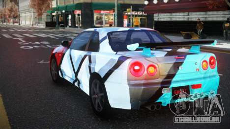 Nissan Skyline R34 Conia S9 para GTA 4