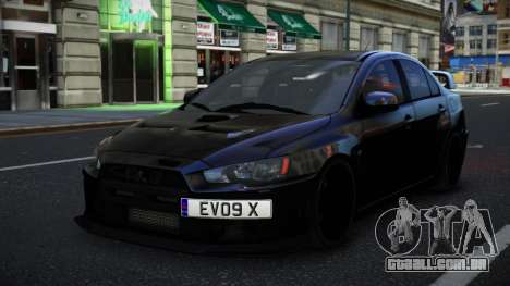 Mitsubishi Lancer Evolution X Tuwcig para GTA 4