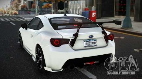 Subaru BRZ Lusem para GTA 4