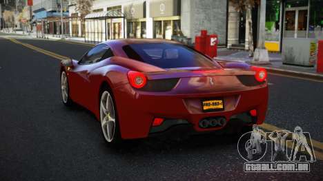 Ferrari 458 Gably para GTA 4