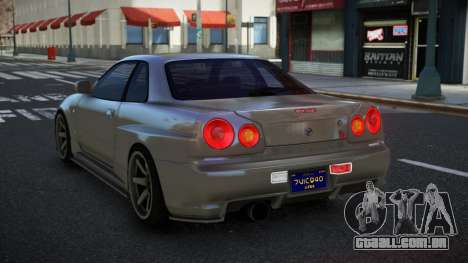 Nissan Skyline R34 Mifureci para GTA 4