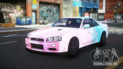 Nissan Skyline R34 Conia S4 para GTA 4