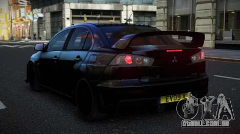 Mitsubishi Lancer Evolution X Tuwcig para GTA 4