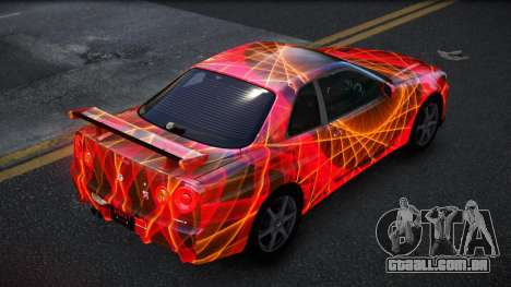 Nissan Skyline R34 Conia S13 para GTA 4