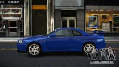 Nissan Skyline R34 Ganleen para GTA 4