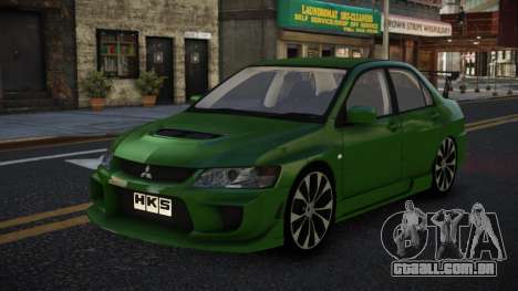 Mitsubishi Lancer Evolution VIII Fuaxu para GTA 4